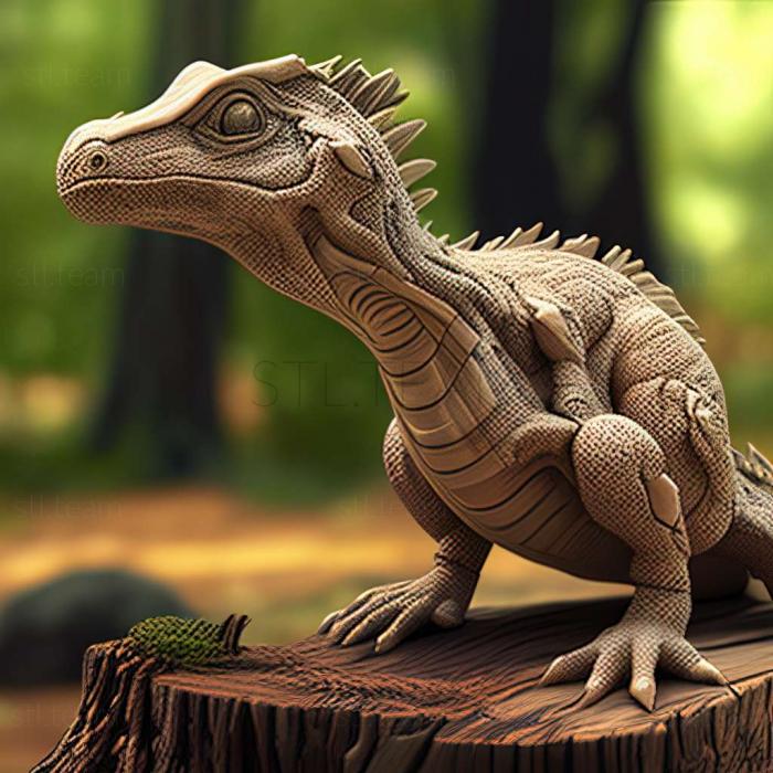 3D модель Магнозавр (STL)